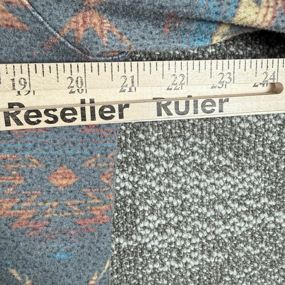 Faherty CPO Workshirt Mens Medium Aztec Chankillo Horizon Overshirt Flannel - Picture 5 of 8